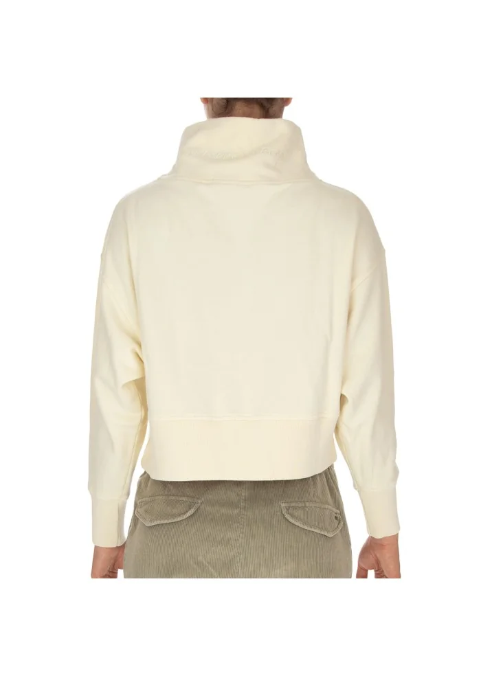 NOUMENO CONCEPT | MAGLIONE COLLO ALTO BIANCO PANNA Latest stili