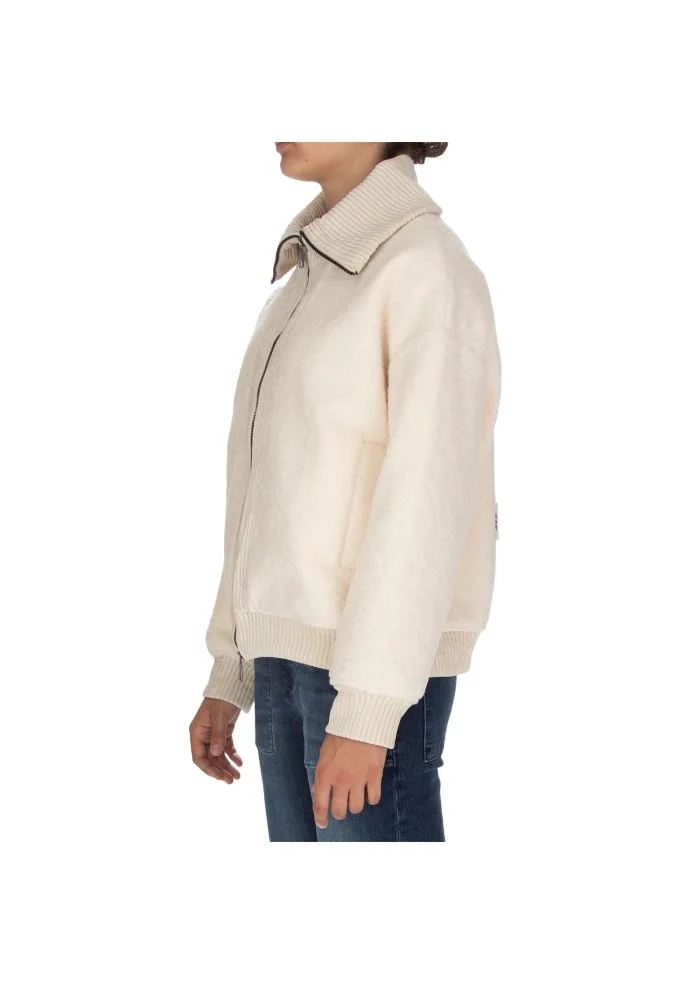NOUMENO CONCEPT | GIACCA MORBIDA BIANCO PANNA Ultimo giorno