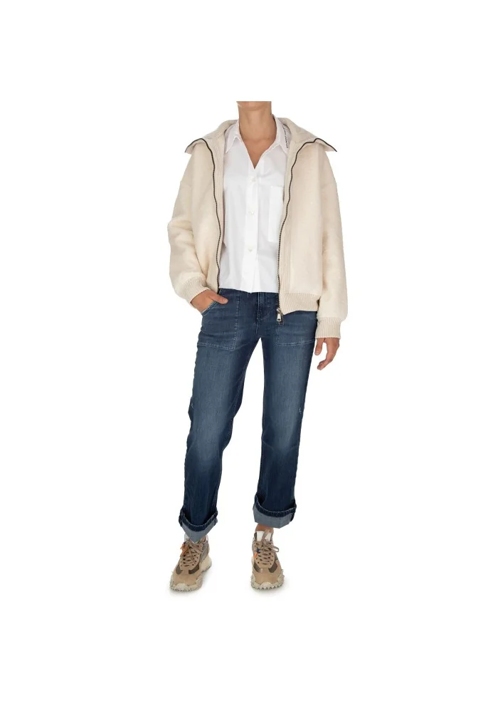 NOUMENO CONCEPT | JEANS VITA ELASTICA BLU Fino al 60% di sconto