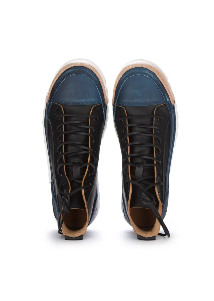 BNG REAL SHOES | SNEAKERS ALTE LA NIGHT BLU NERO Solo un giorno rimasto