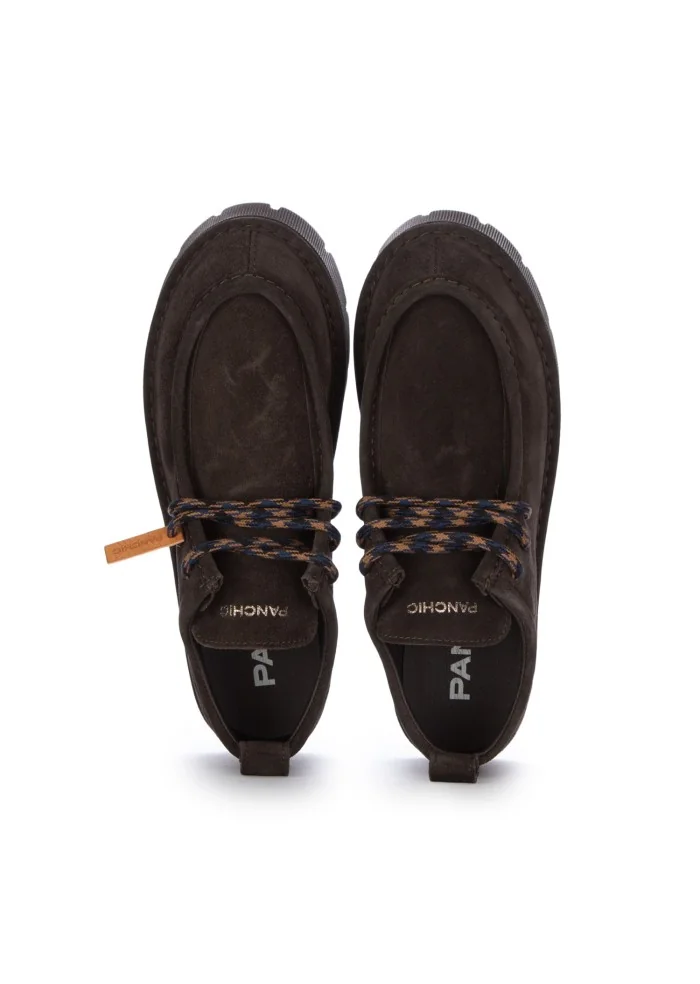 PANCHIC | SCARPE BASSE CREEPER MARRONE SCURO 50% di sconto con spedizione gratuita