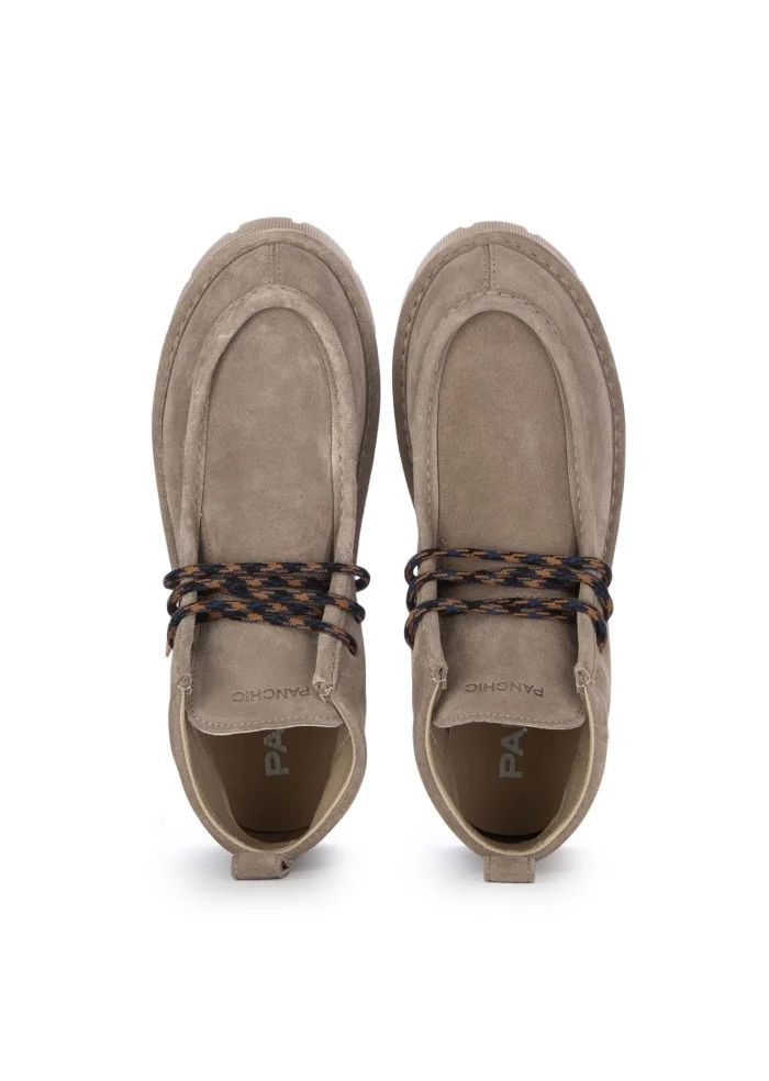 PANCHIC | STIVALETTI ALLACCIATI CREEPER GRIGIO Trasporto libero internazionale