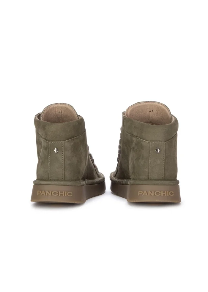 PANCHIC | SNEAKERS ALTE PELLE VERDE Officina