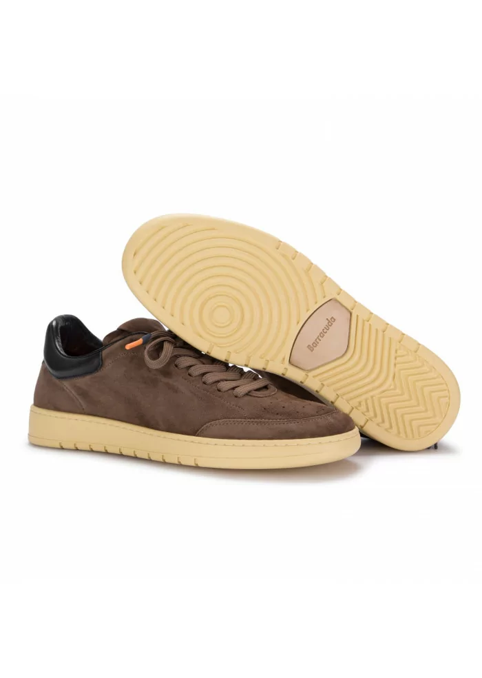 BARRACUDA | SNEAKERS GUGA PELLE SCAMOSCIATA MARRONE Pezzi Unici