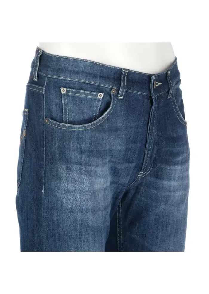 DONDUP | JEANS DIAN CARROT SLIM FIT BLU Shopping Online