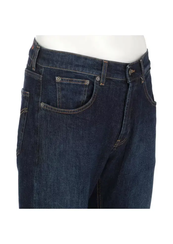 DONDUP | JEANS DIAN CARROT SLIM BLU SCURO Prezzo Ridotto