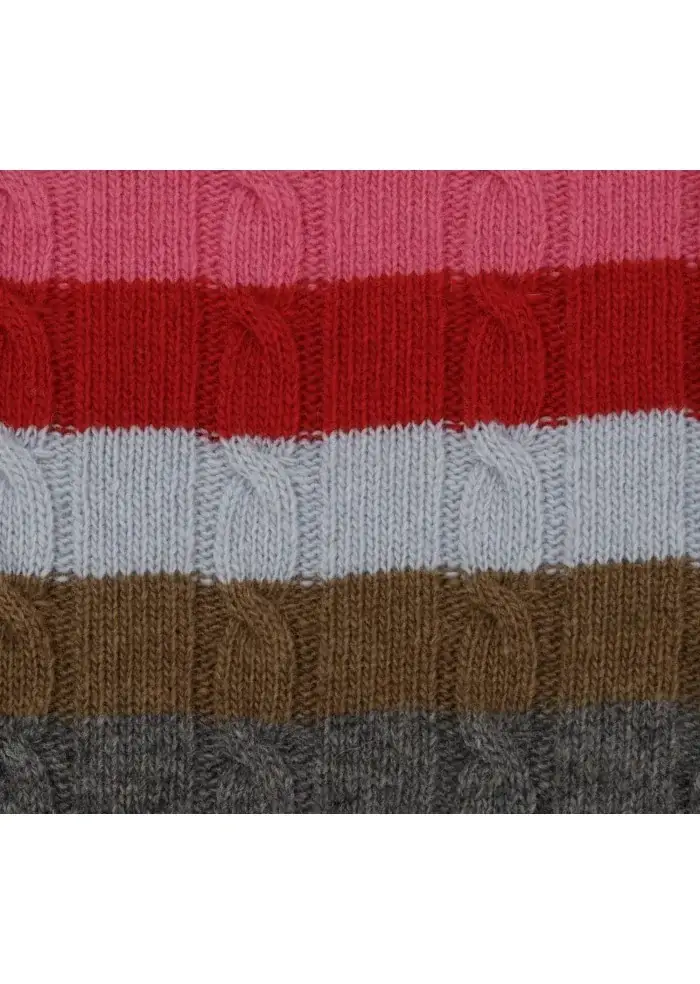 SEMICOUTURE | MAGLIONE DOLCEVITA LANA MULTICOLORE Vendita Economica