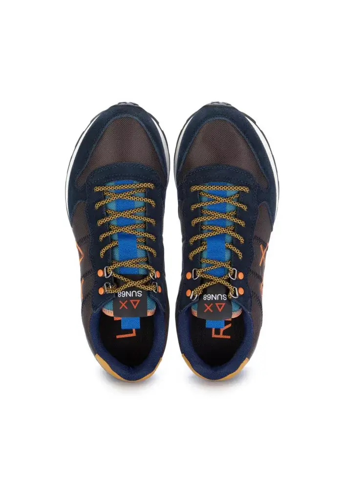 SUN68 | SNEAKERS TOM GOES CAMPING MARRONE MULTICOLORE Vendite Flash