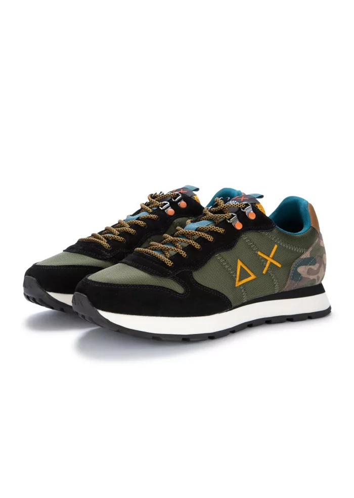 SUN68 | SNEAKERS TOM GOES CAMPING VERDE MILITARE Nuova