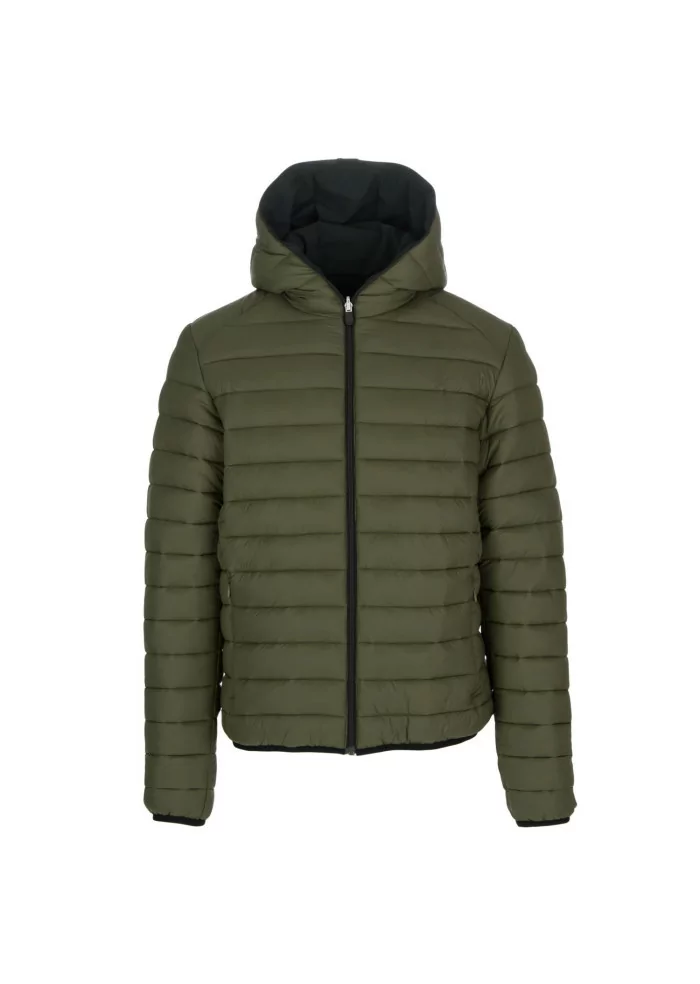 SAVE THE DUCK | PIUMINO REVERSIBILE MATT17 EZRA VERDE Spedizione gratuita