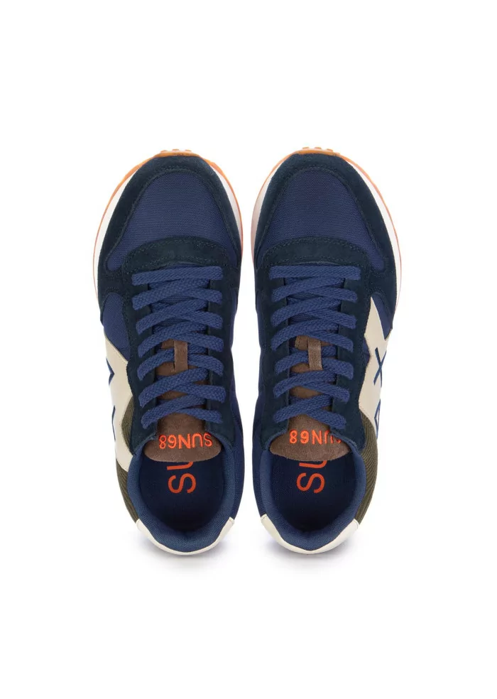 SUN68 | SNEAKERS JAKI WINTER CAMOSCIO NYLON BLU SCURO Negozio online di fabbrica