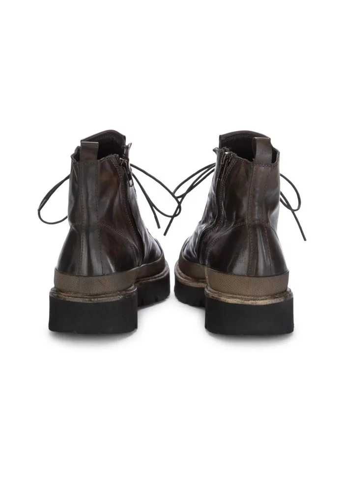 PAWELK'S | SCARPONCINI CRUST PELLE MARRONE SCURO Offerta speciale