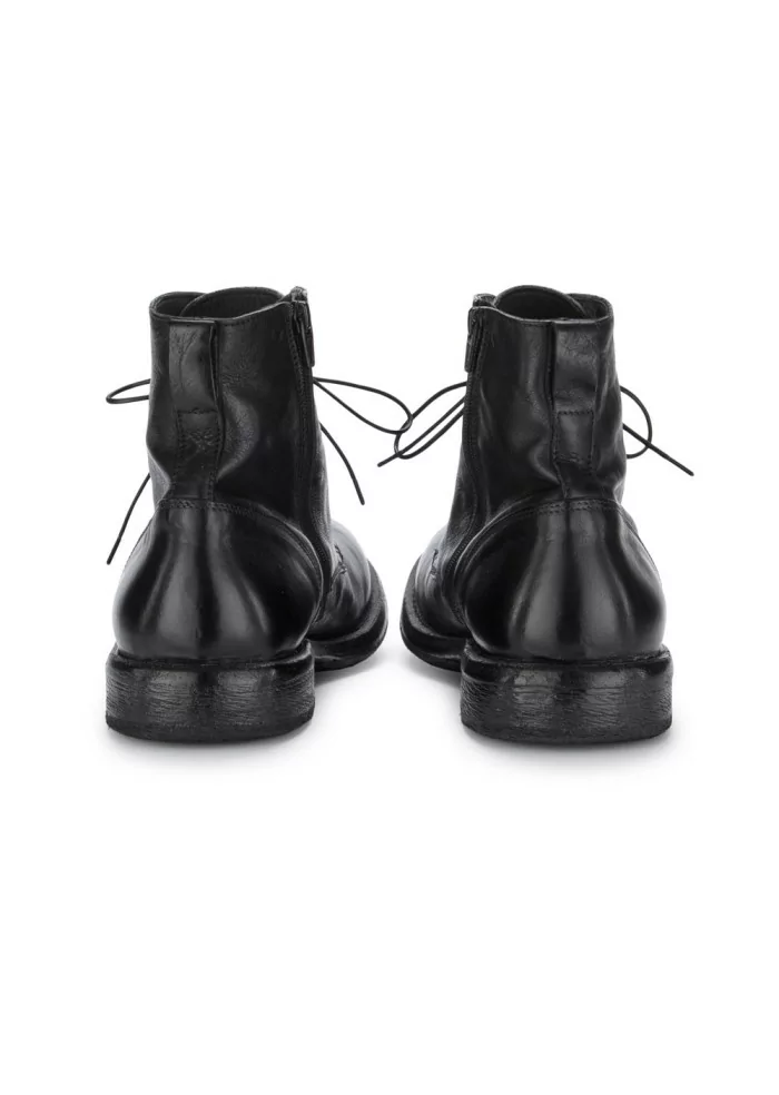 MOMA | STIVALI TRONCHETTO PELLE CUSNA NERO Flash Sale