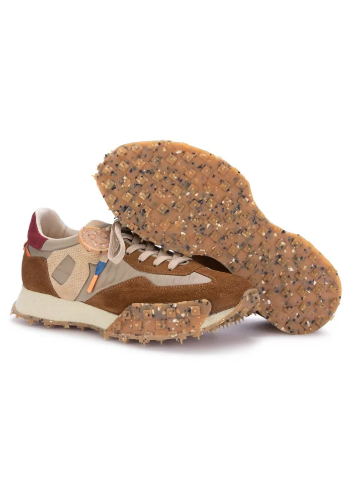 BARRACUDA | SNEAKERS CAMOSCIO NYLON MARRONE TORTORA Fornitura limitata