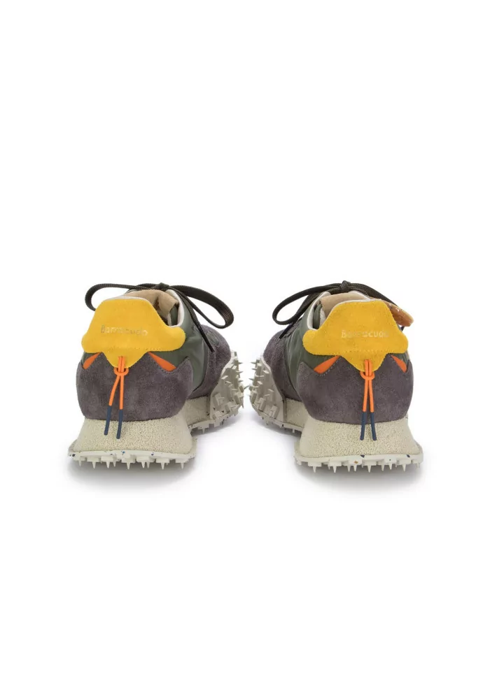 BARRACUDA | SNEAKERS CAMOSCIO NYLON GRIGIO VERDE Offerta natalizia