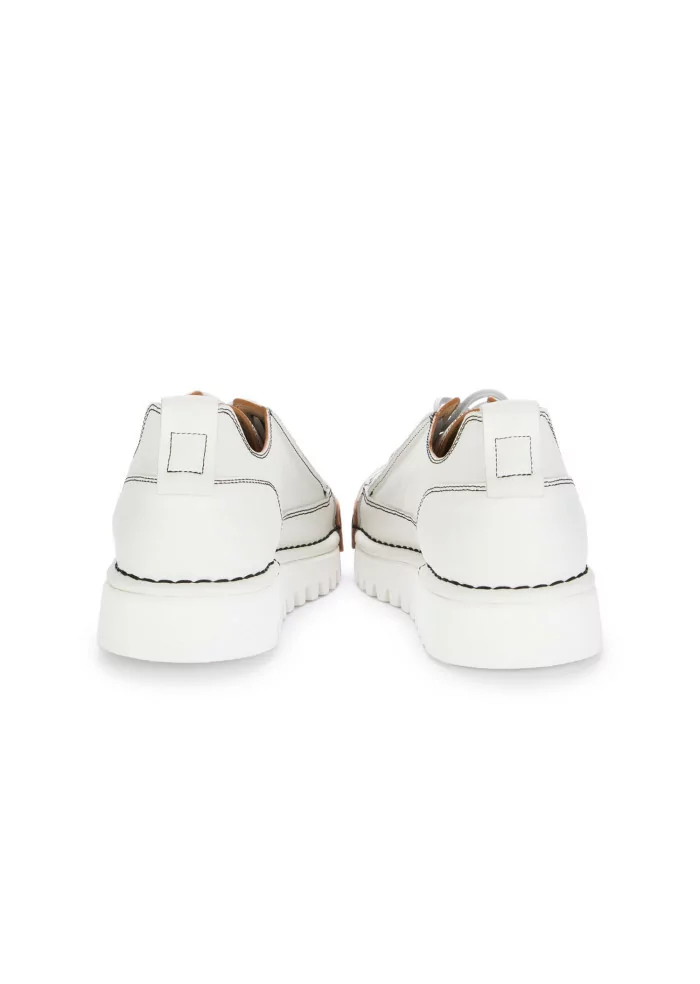 BNG REAL SHOES | SNEAKERS LA VINTAGE PELLE BIANCO Offerta Anniversario