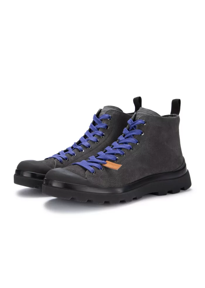 PANCHIC | STIVALETTI ALLACCIATI CAMOSCIO GRIGIO SCURO Smaltimento dello stoccaggio