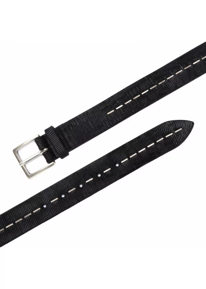 ORCIANI | CINTURA BLADE PUNTI METALLICI NERO Grandi sconti