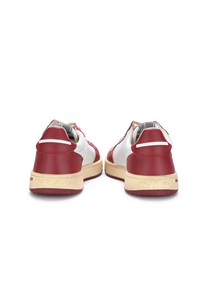 PRO 01 JECT | SNEAKERS P7BM PELLE BIANCO ROSSO Bestseller