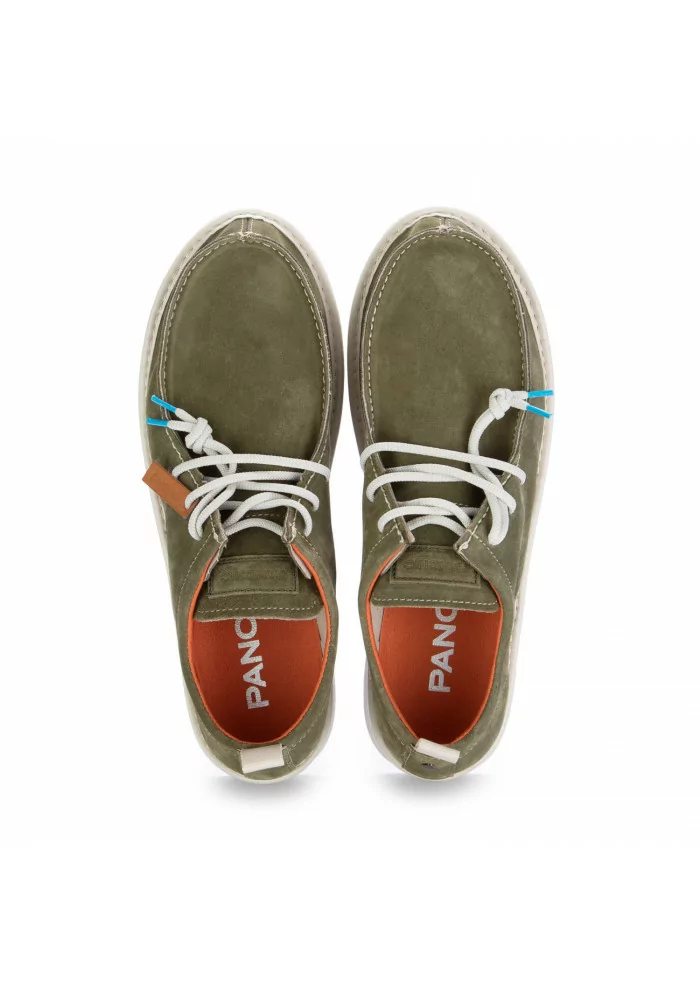 PANCHIC | SCARPE ALLACCIATE CAMOSCIO VERDE SALVIA Offerte giornaliere