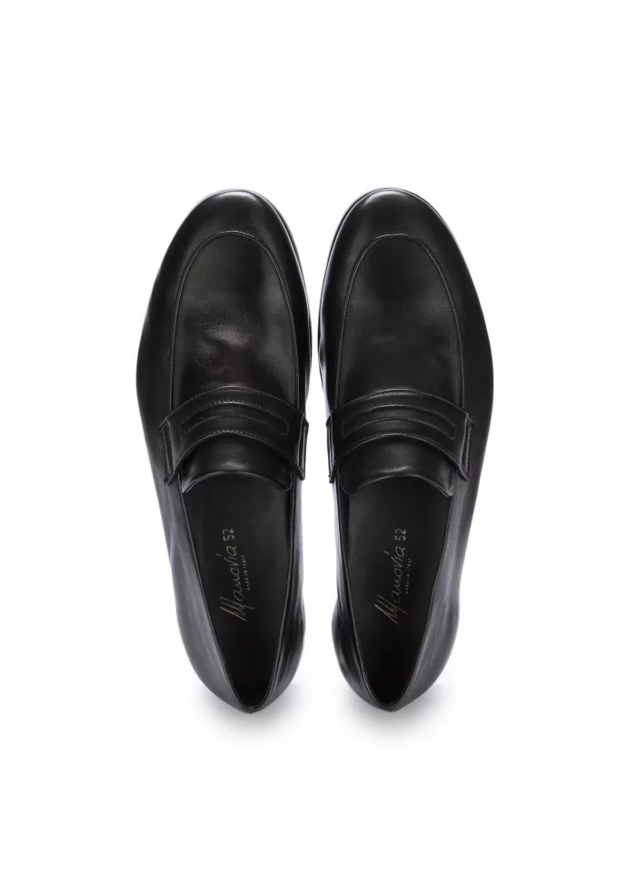 MANOVIA 52 | MOCASSINI PELLE NAPPA NERO Offerte speciali
