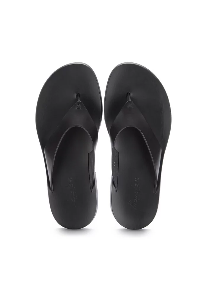 MANOVIA 52 | SANDALI INFRADITO PELLE NERO Offerta settimanale