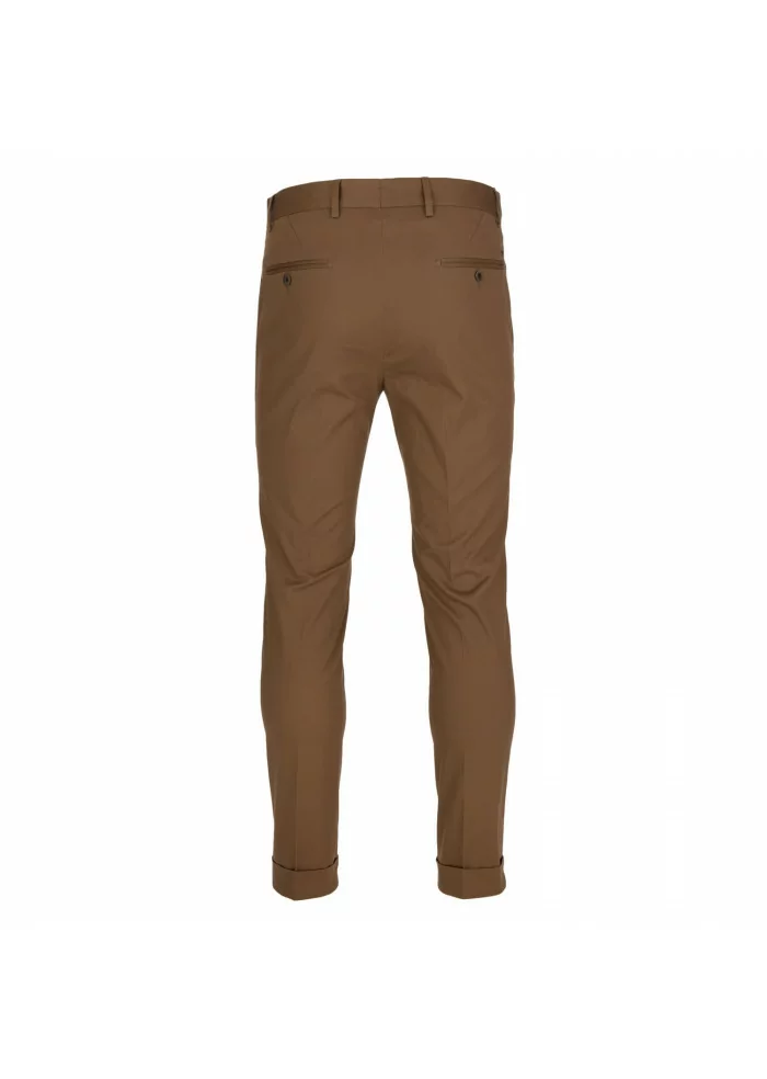 OUT/FIT | PANTALONI SOLDI COTONE MARRONE TABACCO Rilascio limitato