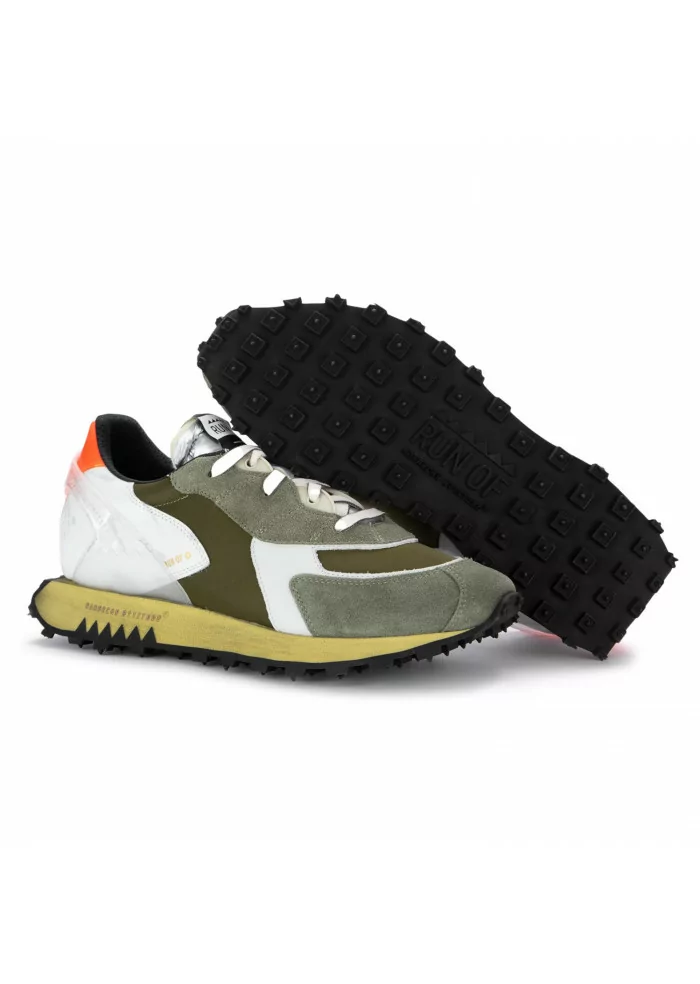 RUN OF | SNEAKERS BODRUM HELLMUT VERDE BIANCO Ultimo giorno