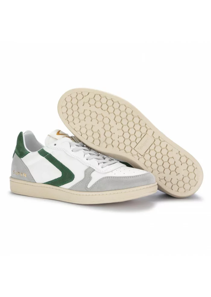 VALSPORT 1920 | SNEAKERS SUPER SUEDE 01 BIANCO GRIGIO VERDE 50% di sconto con spedizione gratuita