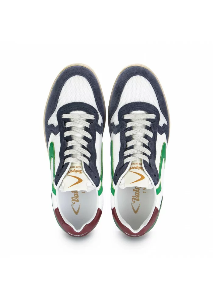 VALSPORT 1920 | SNEAKERS SUPER NYLON MESH BIANCO BLU VERDE Trasporto libero internazionale