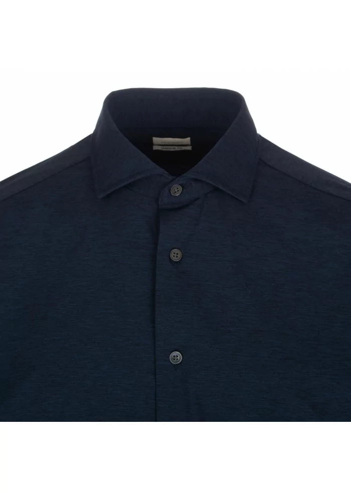 TRAIANO | CAMICIA ROSSINI RADICAL FIT BLU Esporta salva