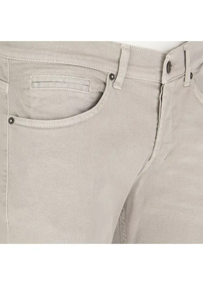 DONDUP | JEANS GEORGE SKINNY STRETCH BEIGE Qualità