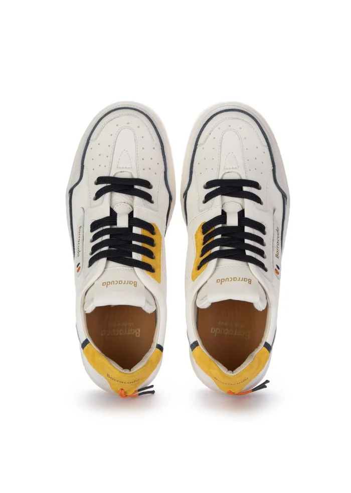 BARRACUDA | SNEAKERS EARVING BIANCO BLU GIALLO Consegna Veloce