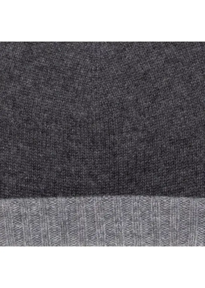RIVIERA CASHMERE | BERRETTO DOUBLEFACE GRIGIO Fino Al -60%