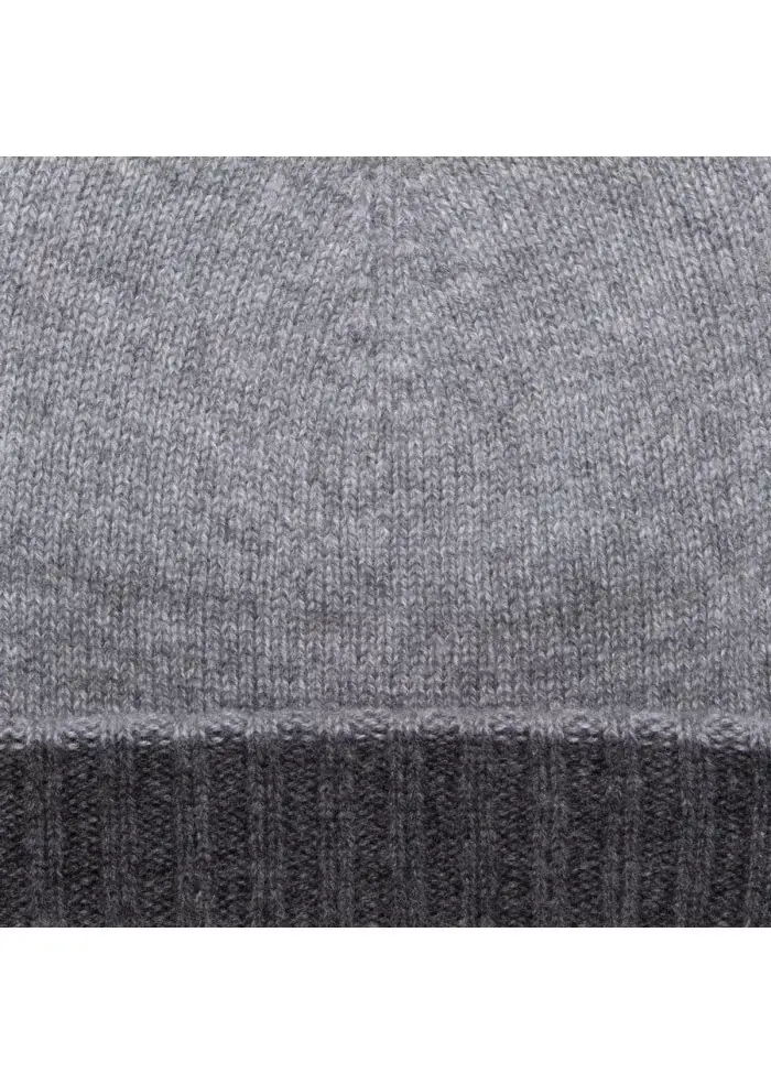 RIVIERA CASHMERE | BERRETTO DOUBLEFACE GRIGIO Fino Al -60%