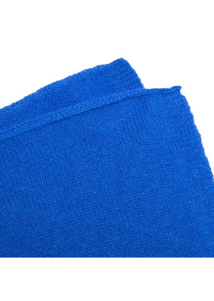 RIVIERA CASHMERE | SCIARPA RASATA CASHMERE BLU Affare Del Giorno