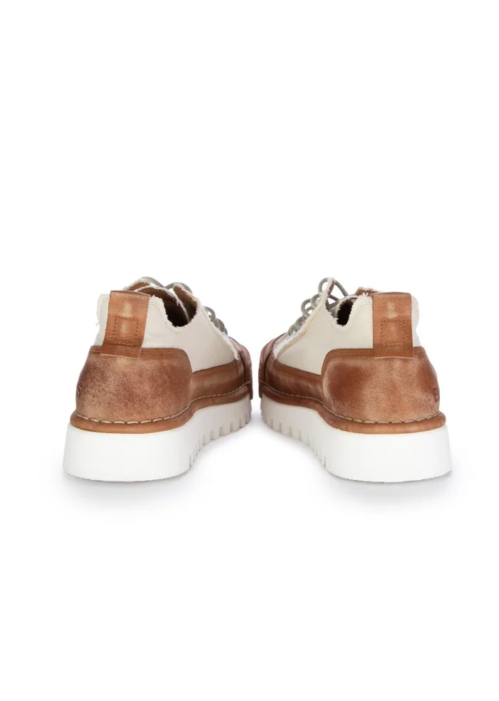 BNG REAL SHOES | SNEAKERS LA NOCCIOLA BIANCO MARRONE Vendite Flash