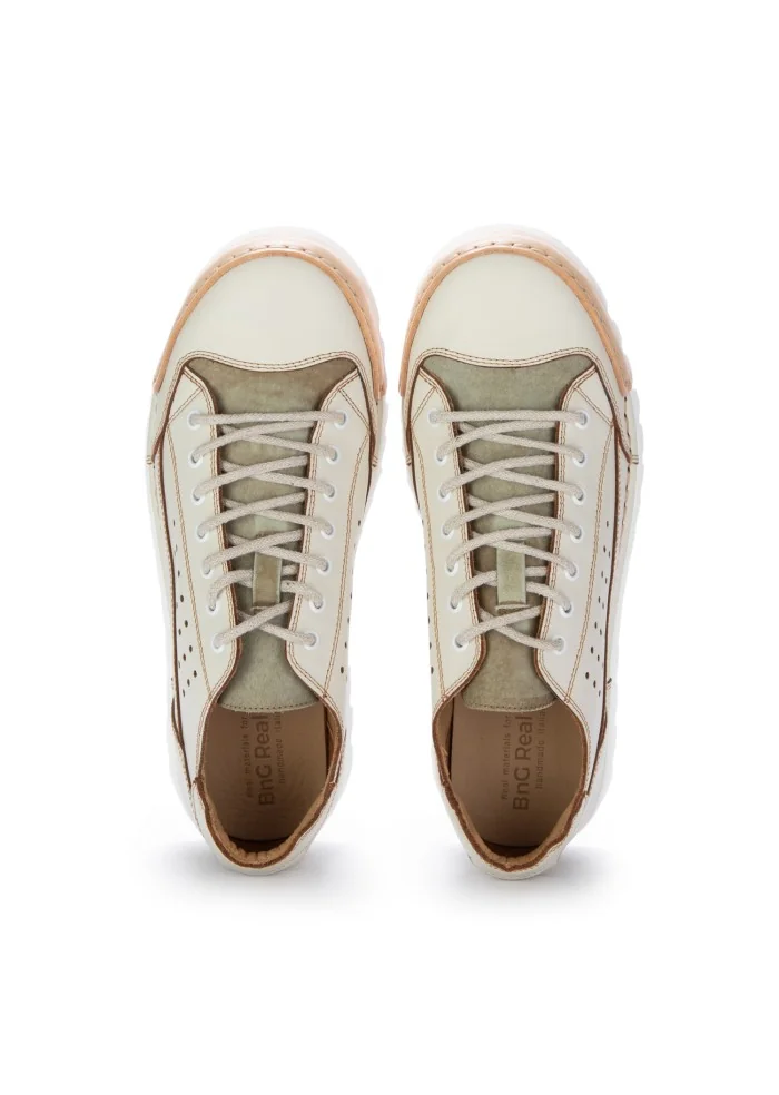 BNG REAL SHOES | SNEAKERS L'HAWAIANA BIANCO SALVIA Nuova