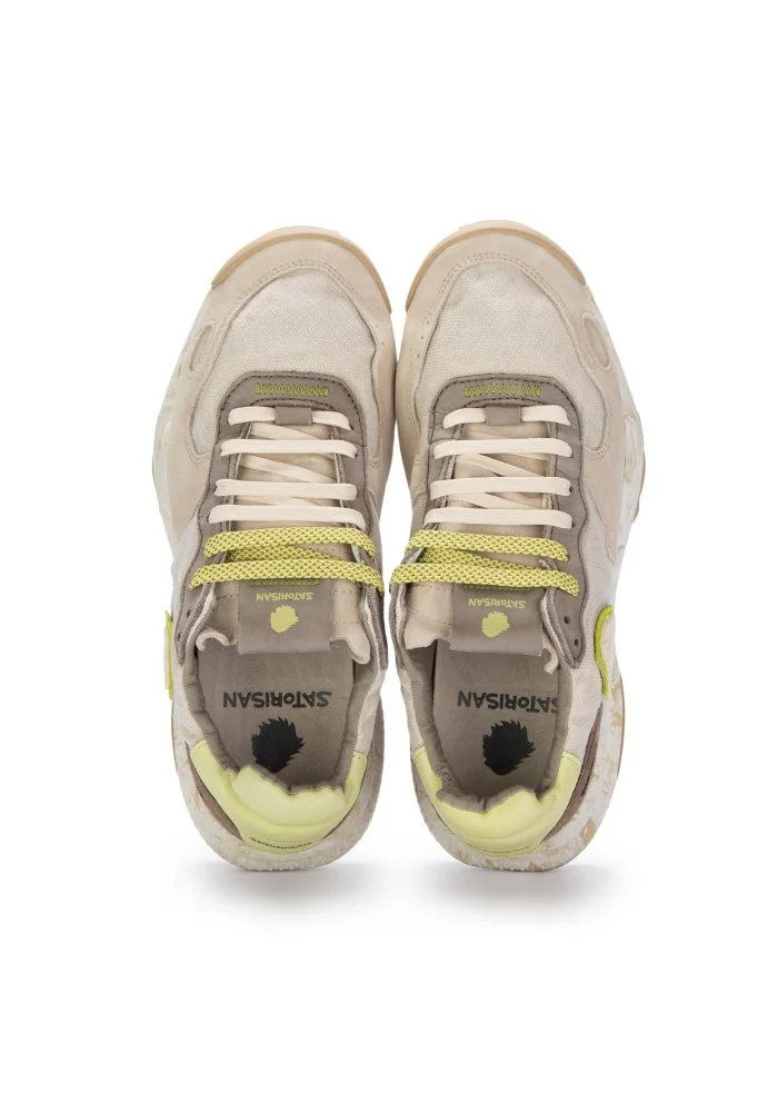 SATORISAN | SNEAKERS CHACRONA BIANCO BEIGE Negozio online di fabbrica