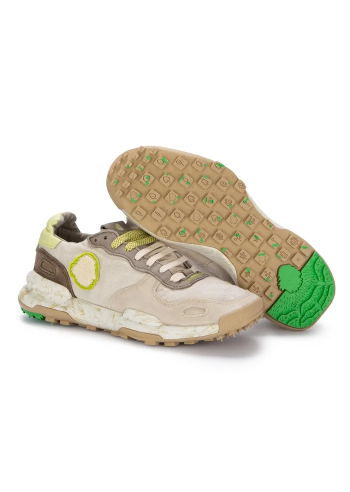 SATORISAN | SNEAKERS CHACRONA BIANCO BEIGE Negozio online di fabbrica