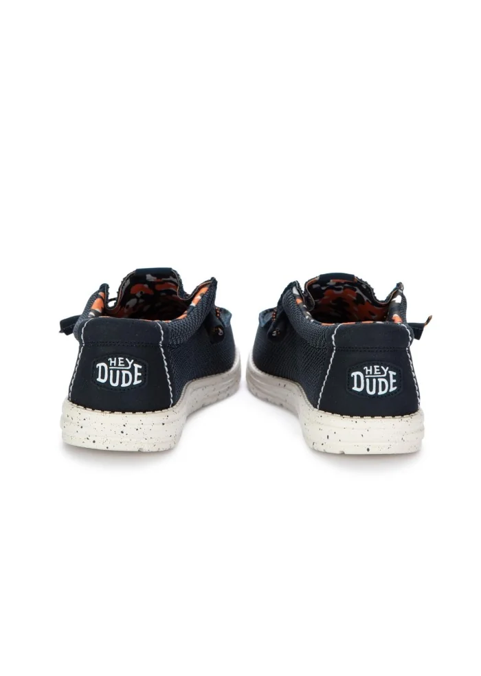 HEY DUDE | SCARPE BASSE WALLY SOX STITCH BLU Comprare a buon mercato