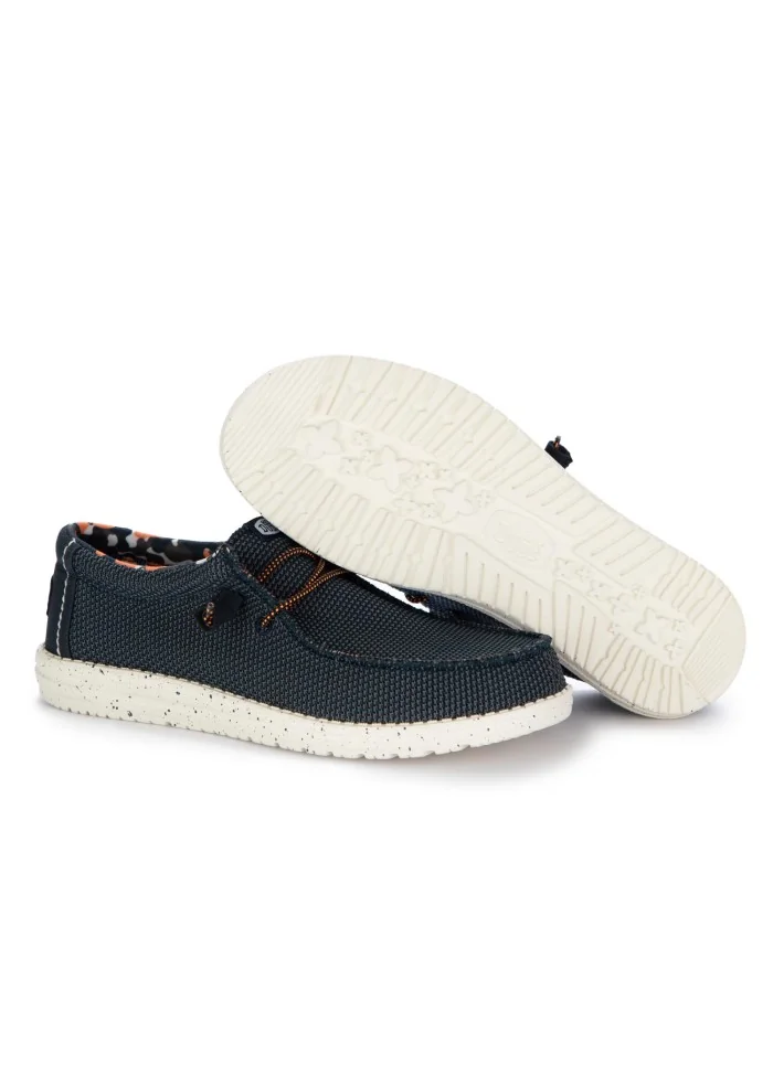 HEY DUDE | SCARPE BASSE WALLY SOX STITCH BLU Comprare a buon mercato