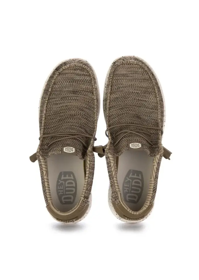 HEY DUDE | SCARPE BASSE WALLY SOX MARRONE Flash Sale