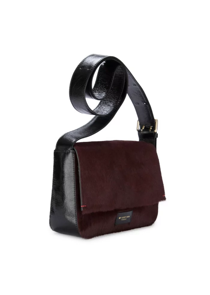 MY BEST BAG | BORSA TRACOLLA SIRMA CAVALLINO BORDEAUX Offerta per la Festa della Mamma