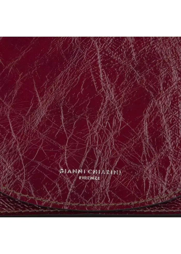 GIANNI CHIARINI | BORSA TRACOLLA TARA NAPLAK BORDEAUX Offerta San Valentino