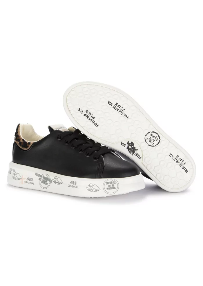 PREMIATA | SNEAKERS BELLE PELLE NERO MACULATO Offerte giornaliere