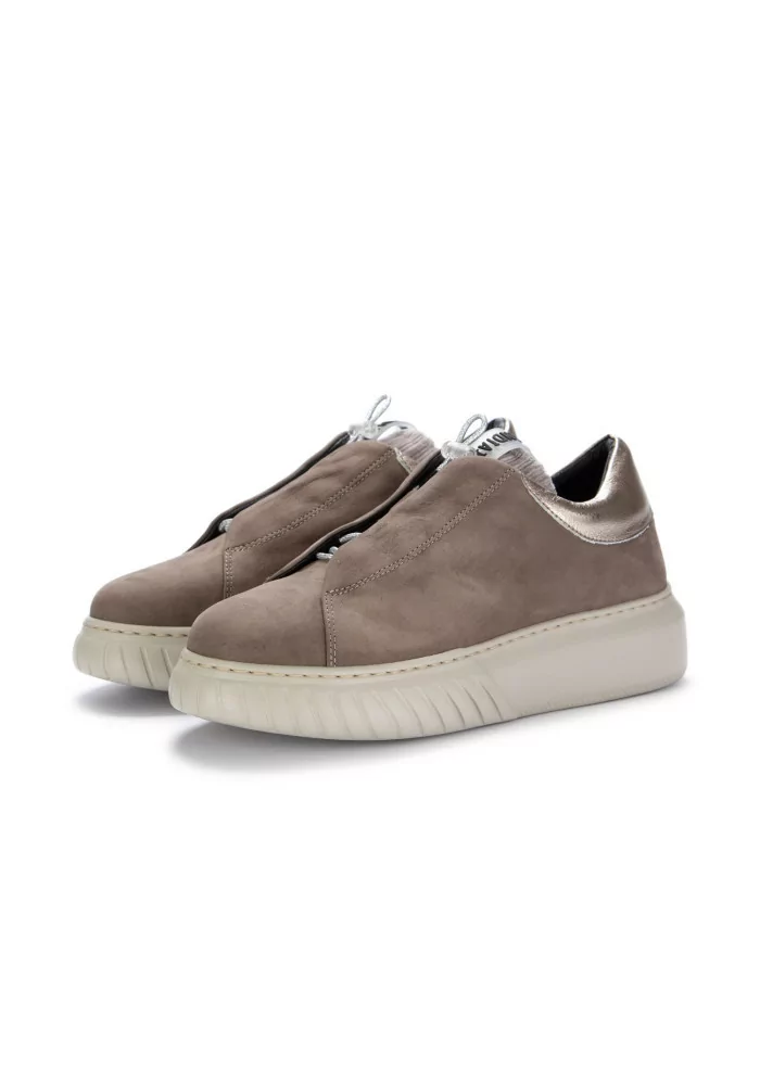 ANDIA FORA | SNEAKERS LIBI PY PELLE NABUK GRIGIO SMOG Prezzo basso