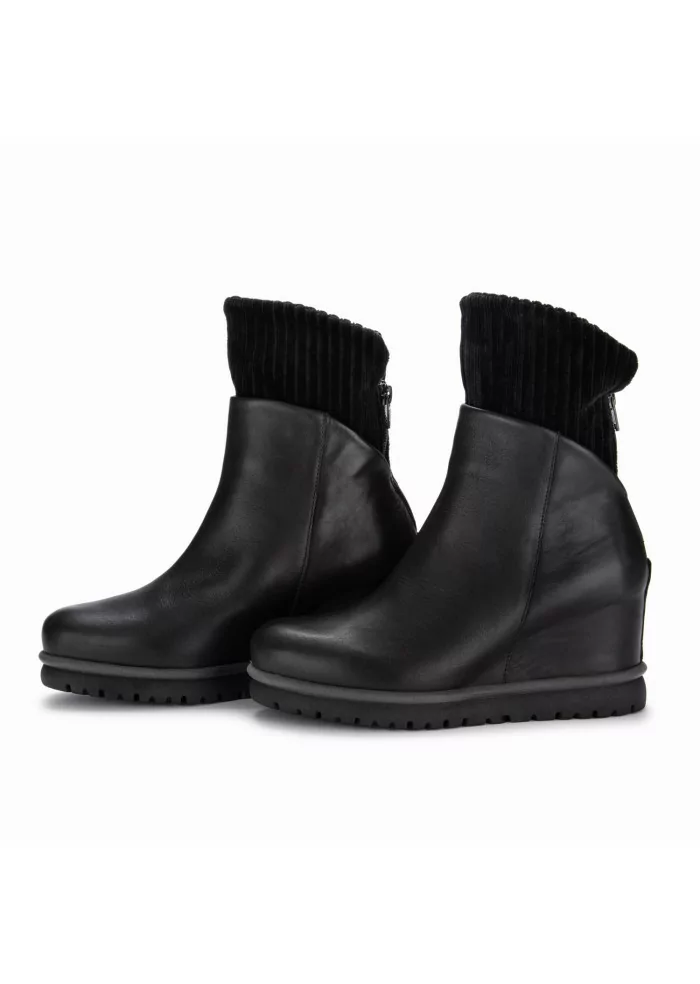 PATRIZIA BONFANTI | STIVALETTI JUN PELLE VELLUTO NERO Offerta settimanale