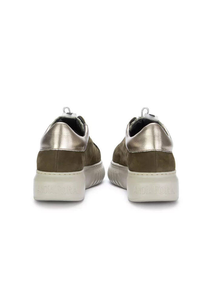 ANDIA FORA | SNEAKERS LIBI PY PELLE NABUK VERDE MILITARE Fino al 60% di sconto