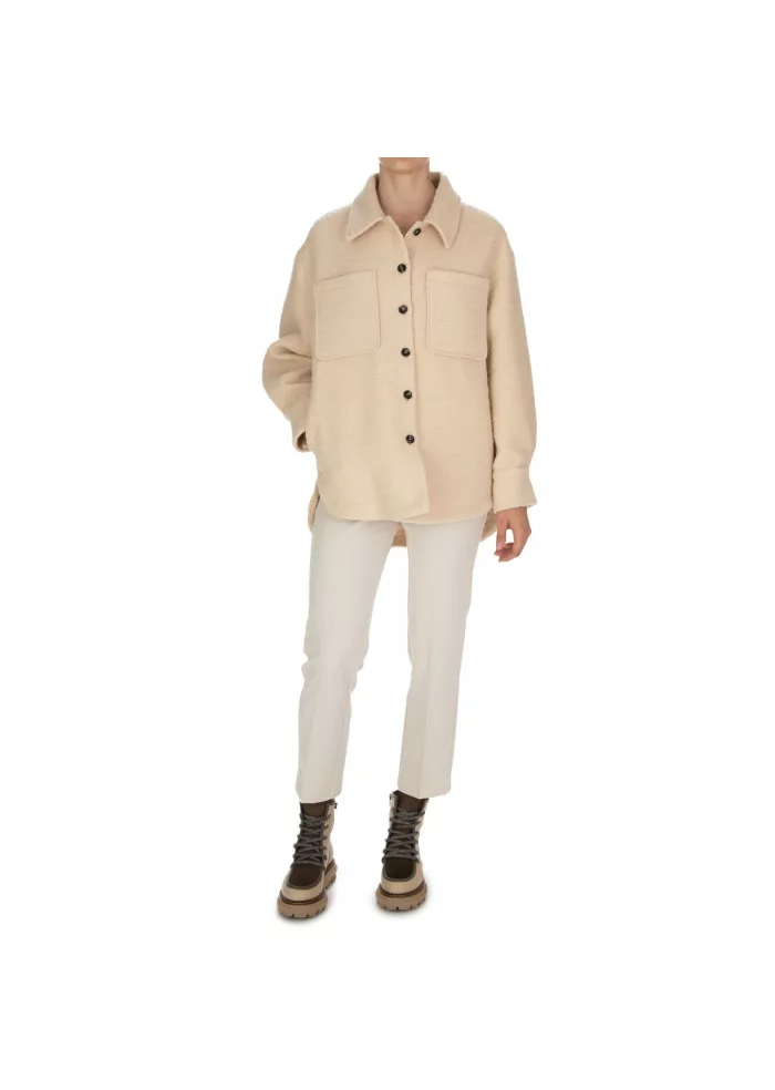 KARTIKA | PANTALONI JOGGING BIANCO PANNA Duty-free